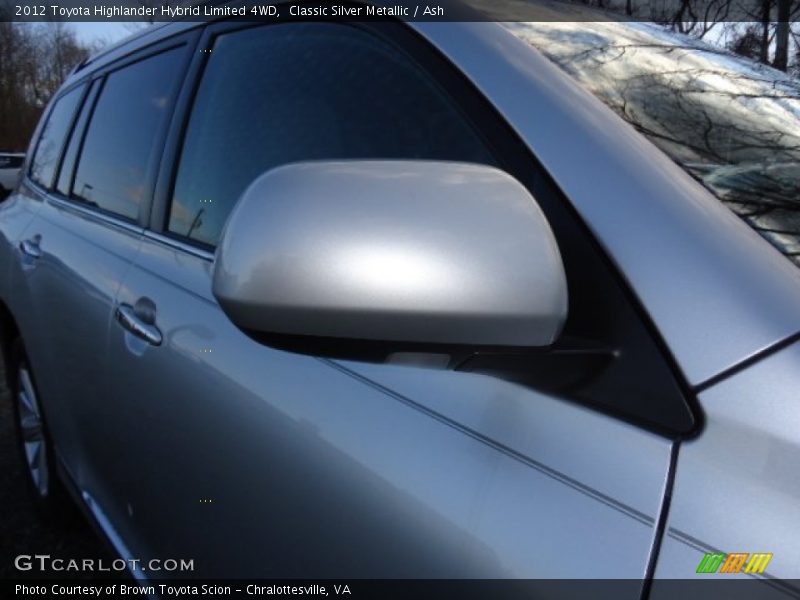 Classic Silver Metallic / Ash 2012 Toyota Highlander Hybrid Limited 4WD