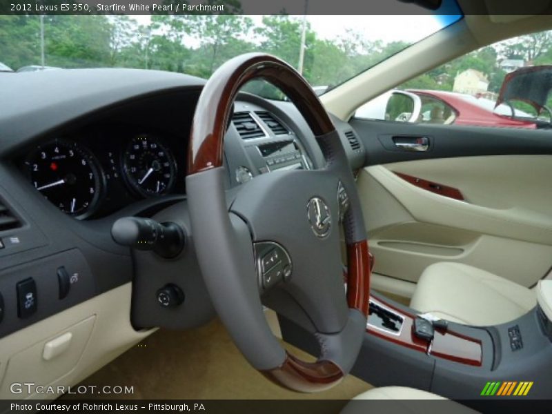 Starfire White Pearl / Parchment 2012 Lexus ES 350