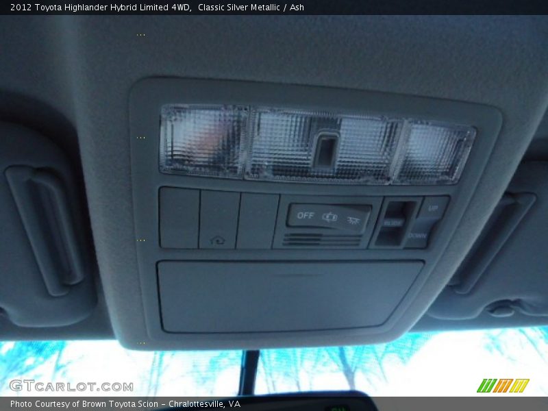 Classic Silver Metallic / Ash 2012 Toyota Highlander Hybrid Limited 4WD
