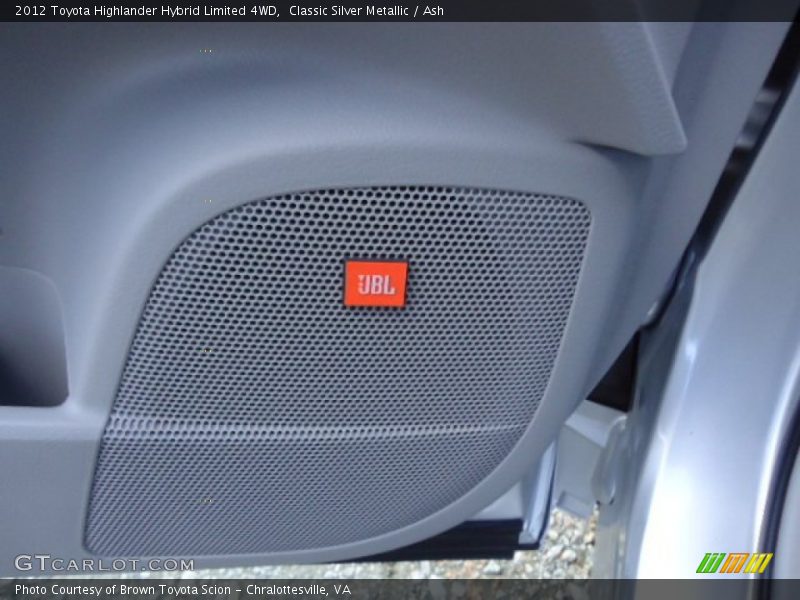 Classic Silver Metallic / Ash 2012 Toyota Highlander Hybrid Limited 4WD