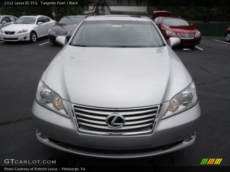 Tungsten Pearl / Black 2012 Lexus ES 350