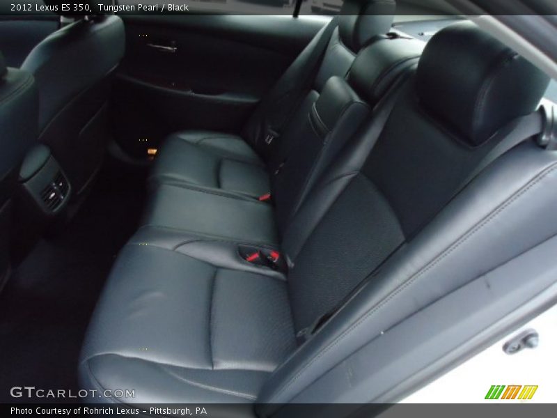Tungsten Pearl / Black 2012 Lexus ES 350