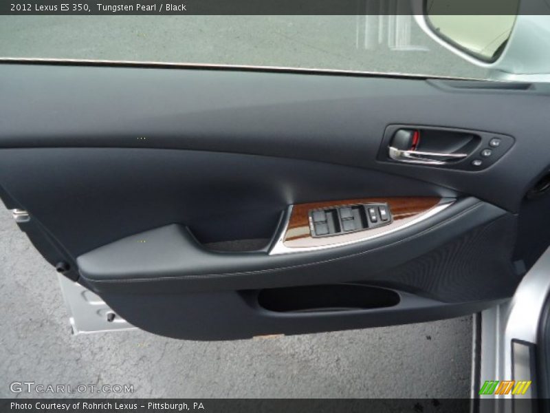 Tungsten Pearl / Black 2012 Lexus ES 350