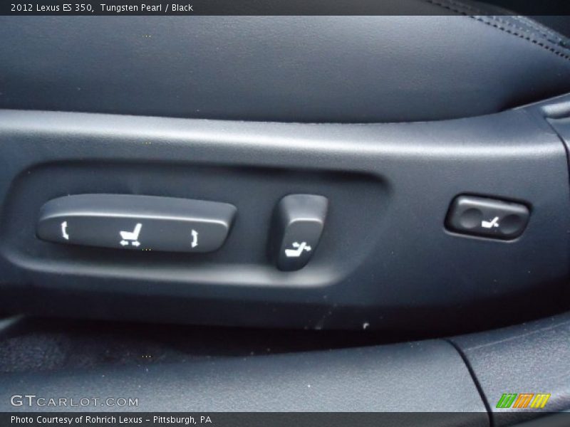 Tungsten Pearl / Black 2012 Lexus ES 350