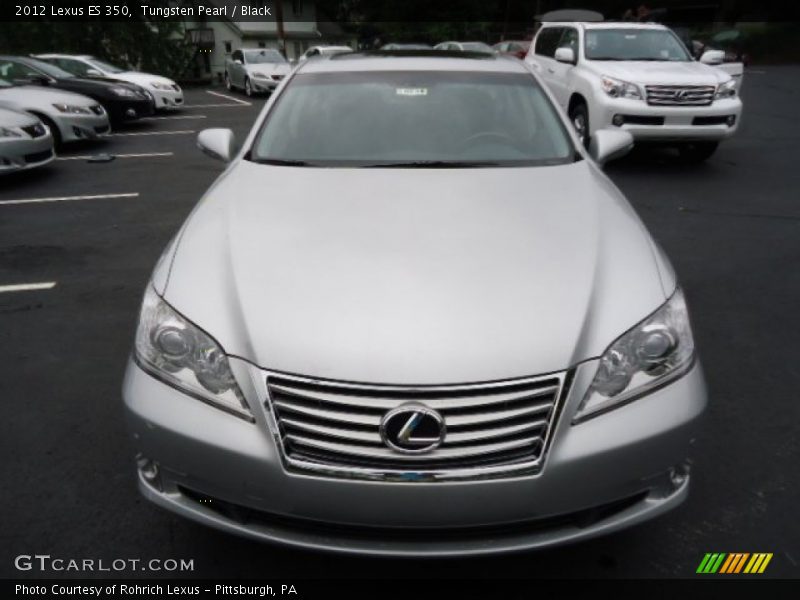 Tungsten Pearl / Black 2012 Lexus ES 350