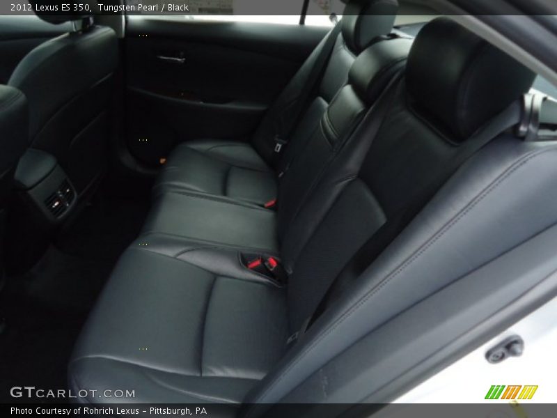 Tungsten Pearl / Black 2012 Lexus ES 350