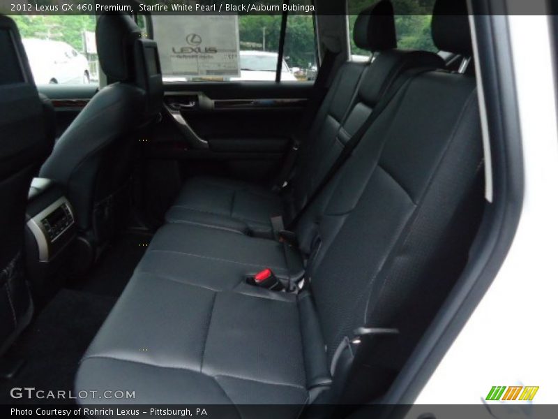 Starfire White Pearl / Black/Auburn Bubinga 2012 Lexus GX 460 Premium