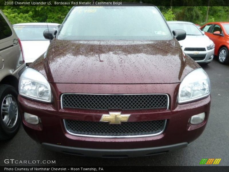 Bordeaux Red Metallic / Cashmere Beige 2008 Chevrolet Uplander LS