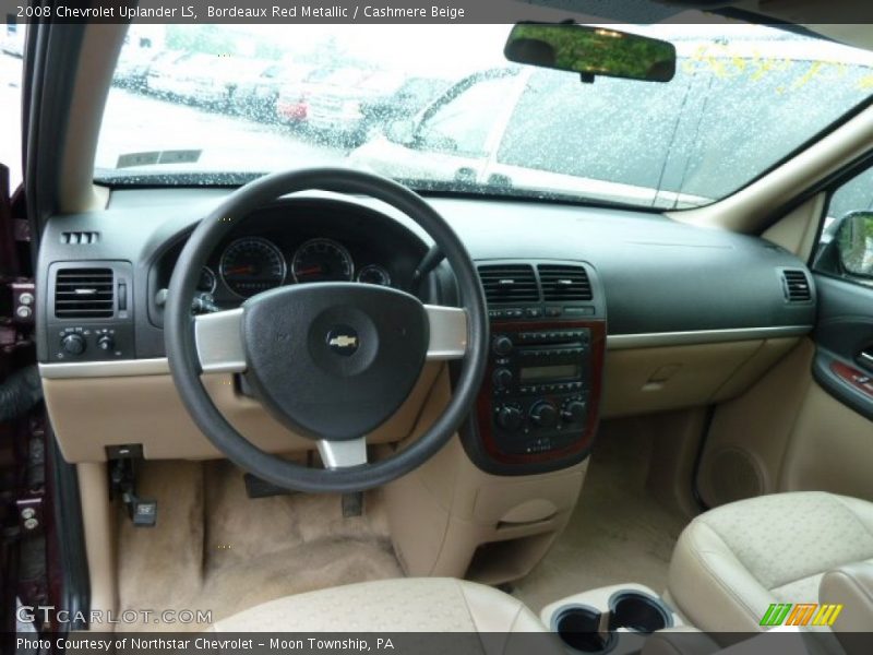 Bordeaux Red Metallic / Cashmere Beige 2008 Chevrolet Uplander LS