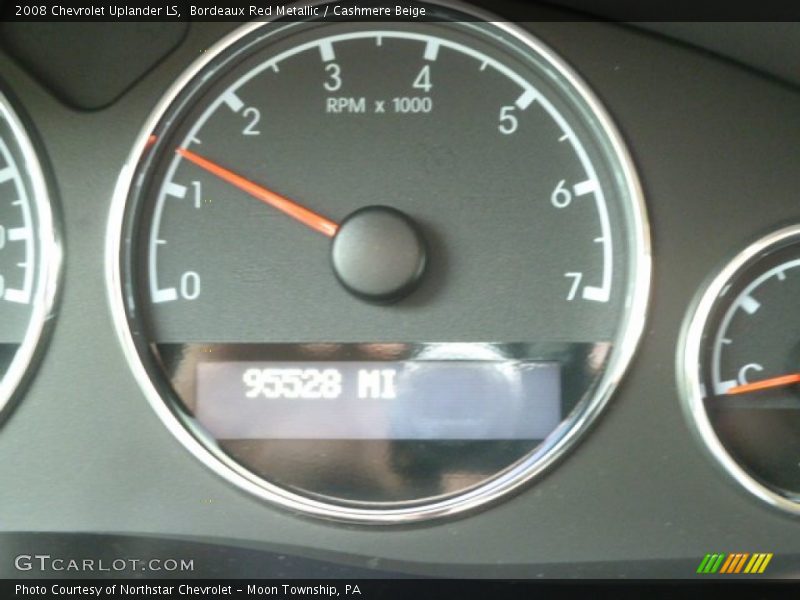 Bordeaux Red Metallic / Cashmere Beige 2008 Chevrolet Uplander LS