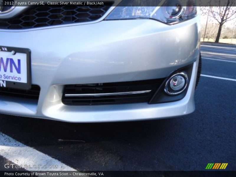 Classic Silver Metallic / Black/Ash 2012 Toyota Camry SE