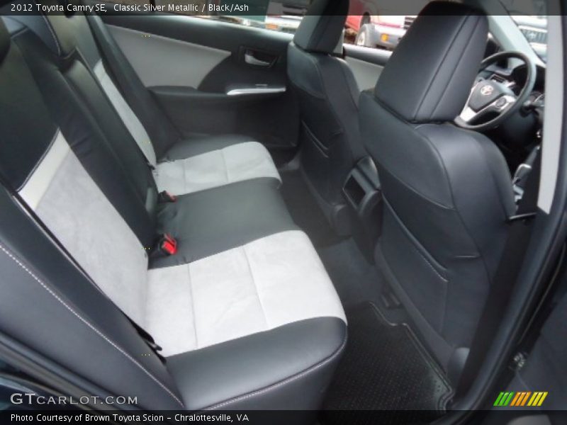Classic Silver Metallic / Black/Ash 2012 Toyota Camry SE