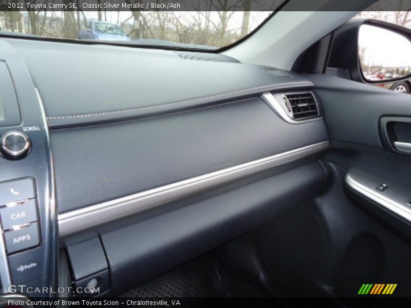 Classic Silver Metallic / Black/Ash 2012 Toyota Camry SE