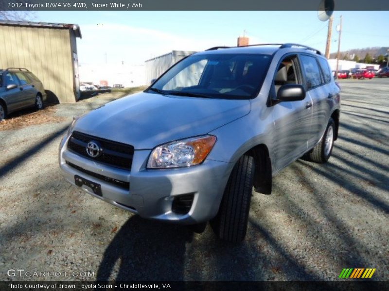 Super White / Ash 2012 Toyota RAV4 V6 4WD