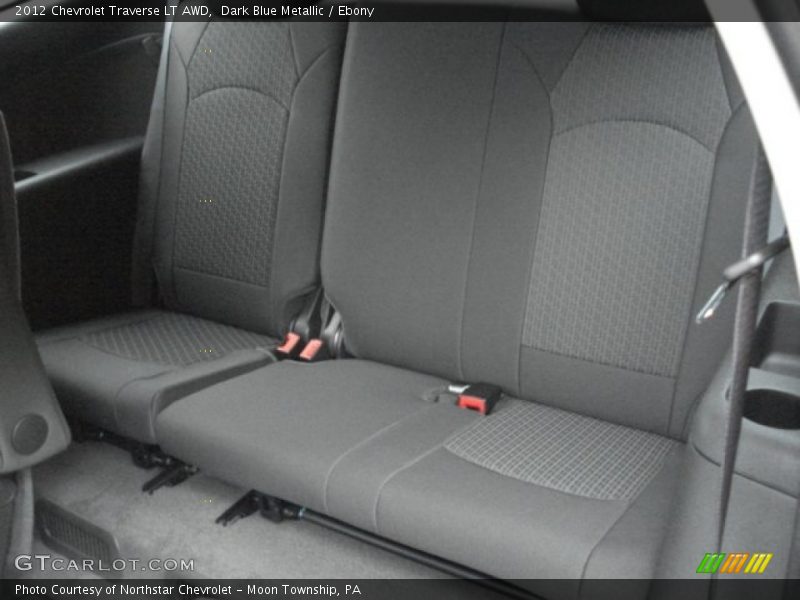 Dark Blue Metallic / Ebony 2012 Chevrolet Traverse LT AWD