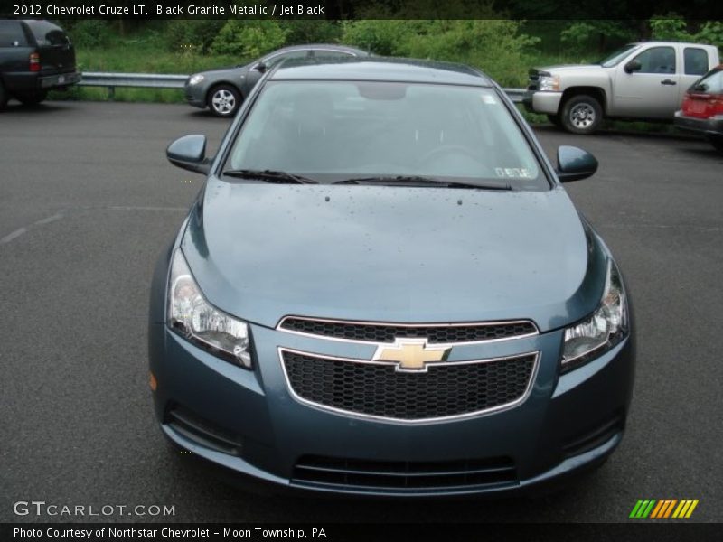 Black Granite Metallic / Jet Black 2012 Chevrolet Cruze LT