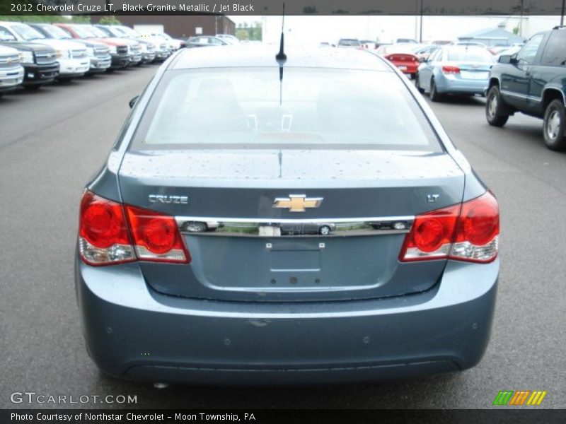 Black Granite Metallic / Jet Black 2012 Chevrolet Cruze LT