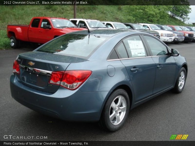 Black Granite Metallic / Jet Black 2012 Chevrolet Cruze LT