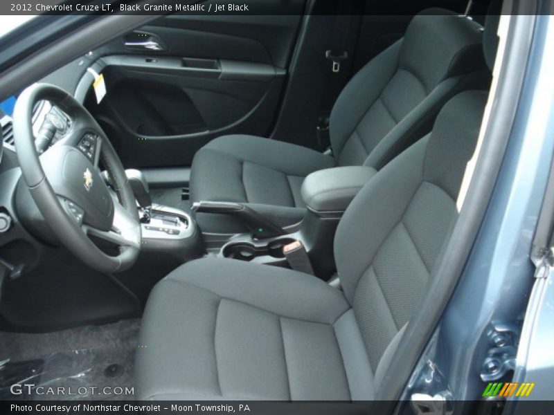 Black Granite Metallic / Jet Black 2012 Chevrolet Cruze LT