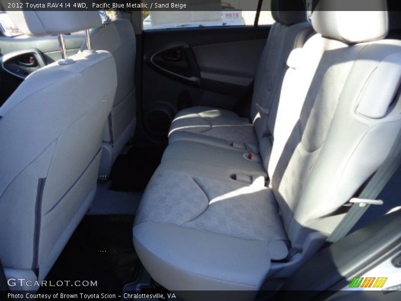 Pacific Blue Metallic / Sand Beige 2012 Toyota RAV4 I4 4WD