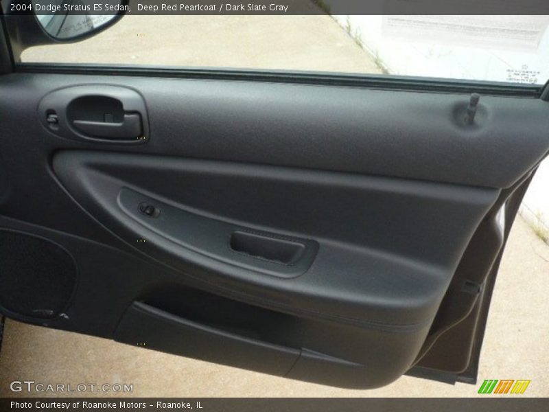 Deep Red Pearlcoat / Dark Slate Gray 2004 Dodge Stratus ES Sedan