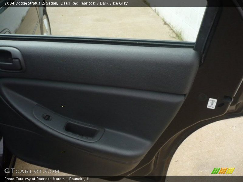Deep Red Pearlcoat / Dark Slate Gray 2004 Dodge Stratus ES Sedan
