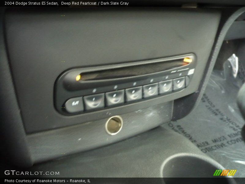 Deep Red Pearlcoat / Dark Slate Gray 2004 Dodge Stratus ES Sedan