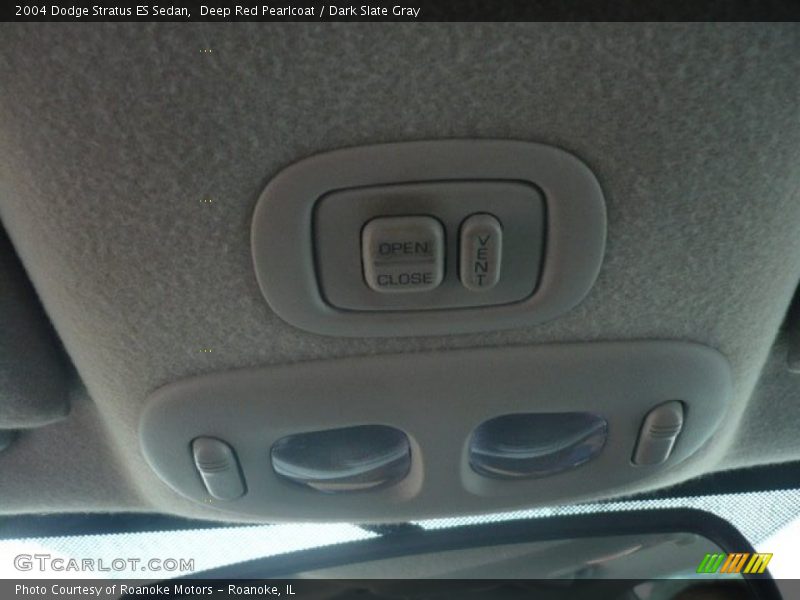 Deep Red Pearlcoat / Dark Slate Gray 2004 Dodge Stratus ES Sedan