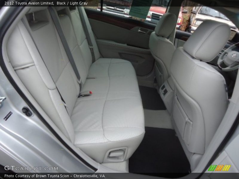 Black / Light Gray 2012 Toyota Avalon Limited