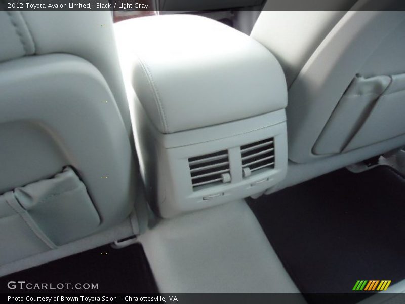 Black / Light Gray 2012 Toyota Avalon Limited
