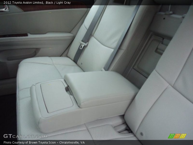 Black / Light Gray 2012 Toyota Avalon Limited