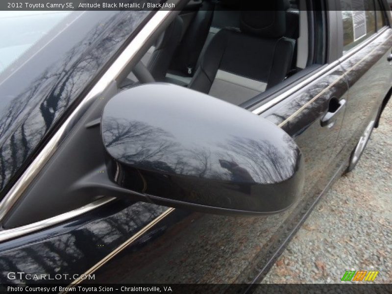 Attitude Black Metallic / Black/Ash 2012 Toyota Camry SE