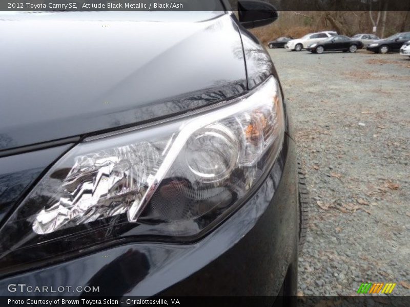 Attitude Black Metallic / Black/Ash 2012 Toyota Camry SE