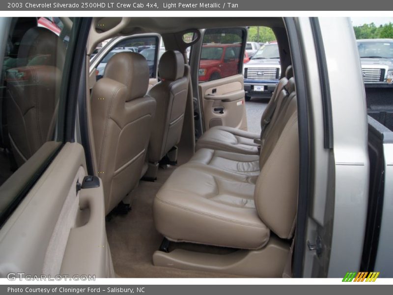 Light Pewter Metallic / Tan 2003 Chevrolet Silverado 2500HD LT Crew Cab 4x4