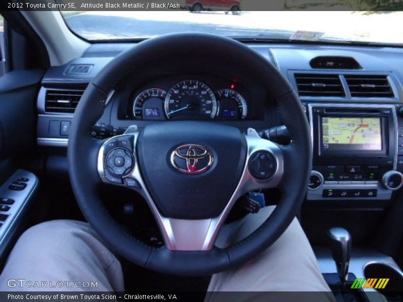 Attitude Black Metallic / Black/Ash 2012 Toyota Camry SE