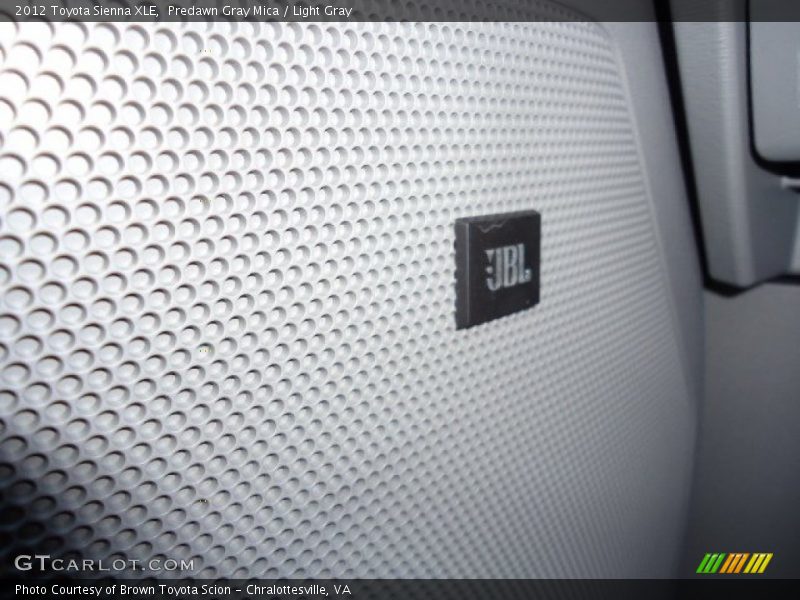 Predawn Gray Mica / Light Gray 2012 Toyota Sienna XLE