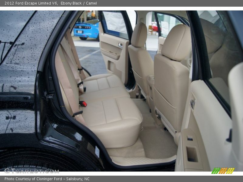 Ebony Black / Camel 2012 Ford Escape Limited V6