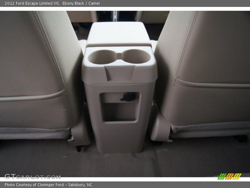 Ebony Black / Camel 2012 Ford Escape Limited V6