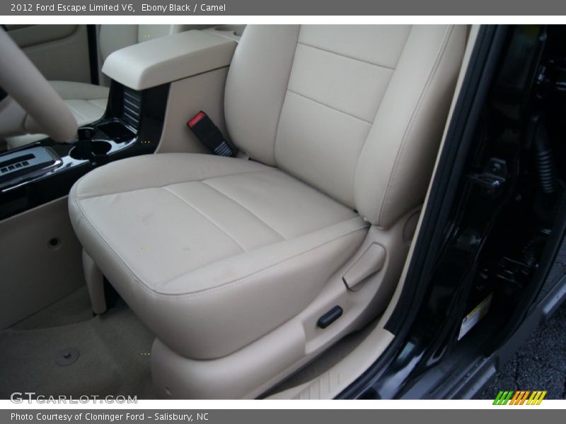 Ebony Black / Camel 2012 Ford Escape Limited V6