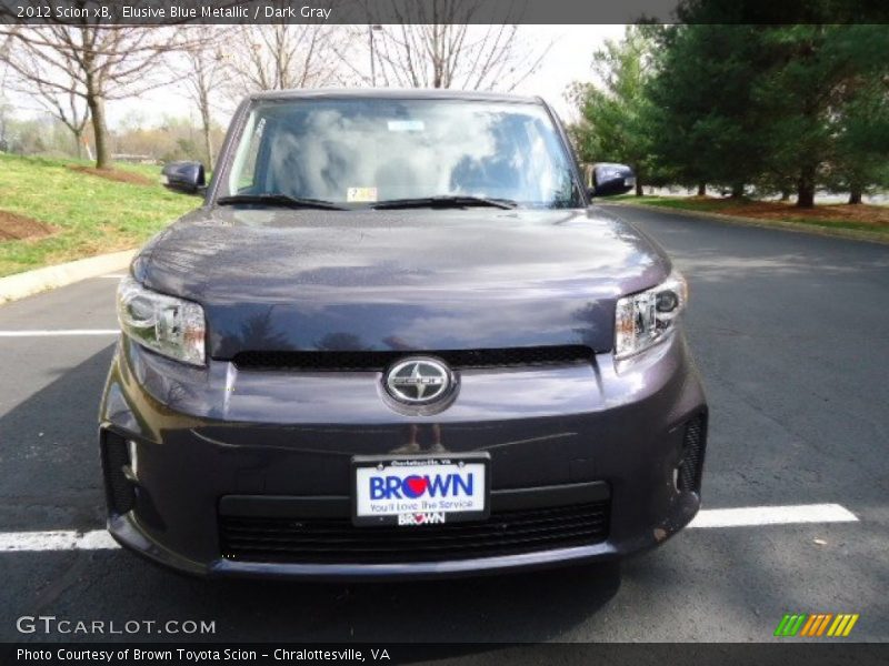 Elusive Blue Metallic / Dark Gray 2012 Scion xB