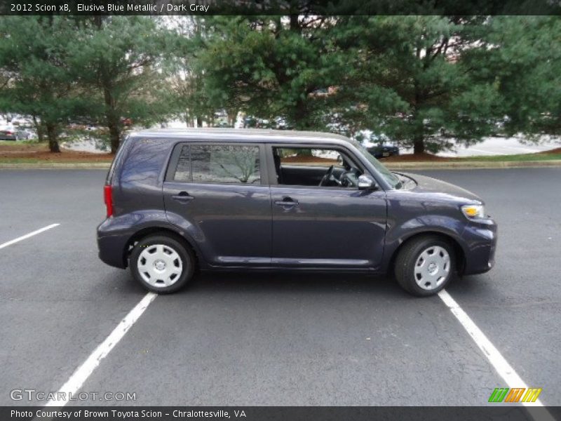 Elusive Blue Metallic / Dark Gray 2012 Scion xB