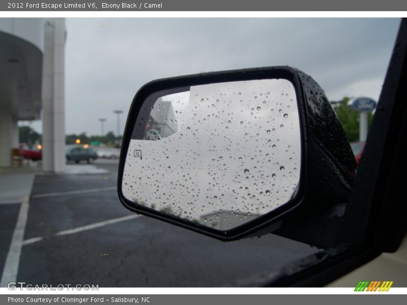 Ebony Black / Camel 2012 Ford Escape Limited V6