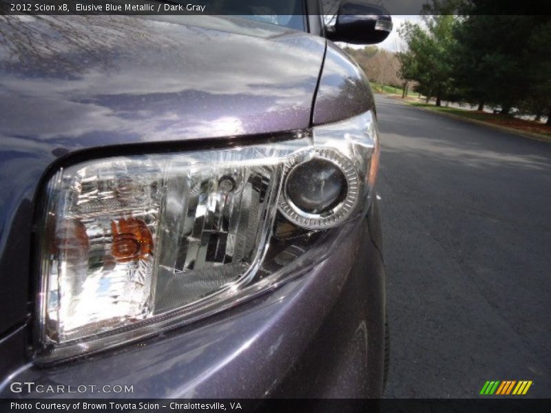 Elusive Blue Metallic / Dark Gray 2012 Scion xB