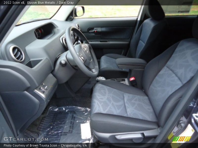 Elusive Blue Metallic / Dark Gray 2012 Scion xB