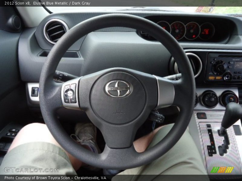Elusive Blue Metallic / Dark Gray 2012 Scion xB