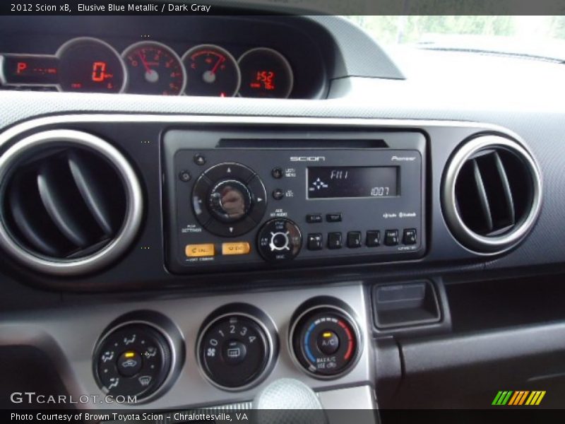 Elusive Blue Metallic / Dark Gray 2012 Scion xB