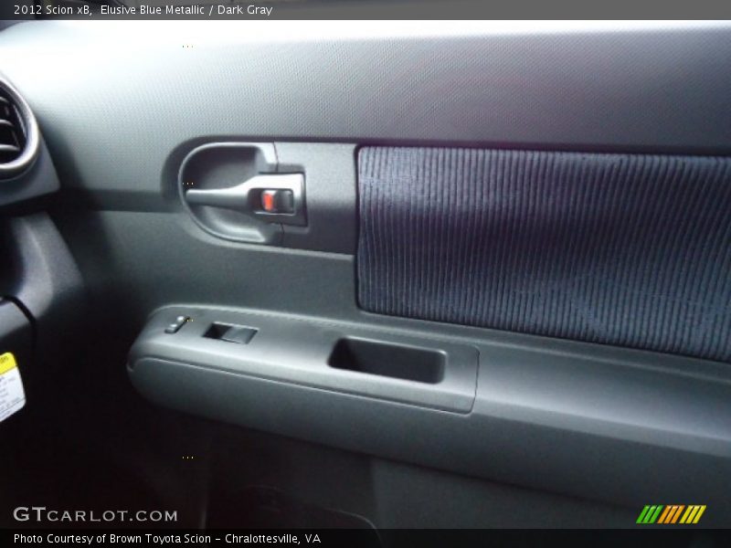 Elusive Blue Metallic / Dark Gray 2012 Scion xB