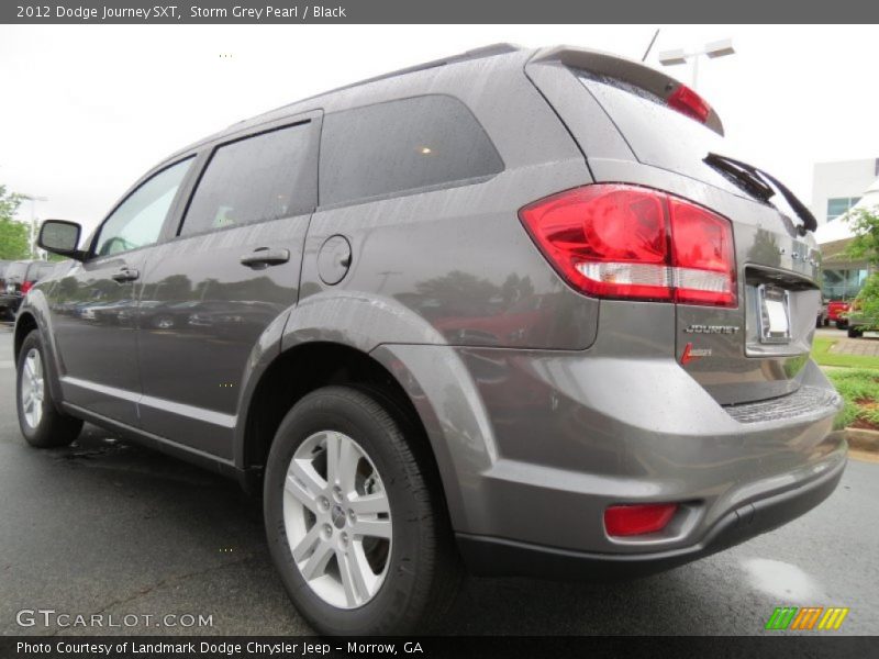 Storm Grey Pearl / Black 2012 Dodge Journey SXT