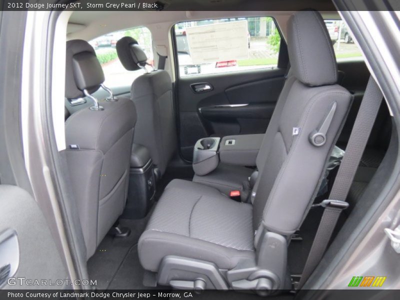 Storm Grey Pearl / Black 2012 Dodge Journey SXT