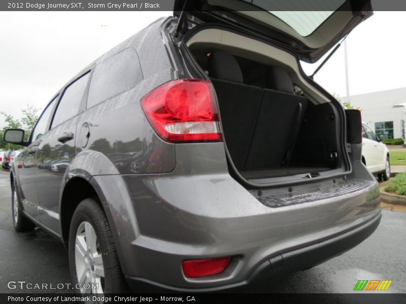 Storm Grey Pearl / Black 2012 Dodge Journey SXT